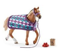 Schleich English Thoroughbred with Blanket