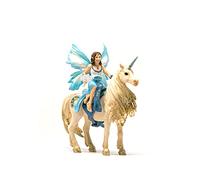 Schleich Eyela sur Licorne dorée