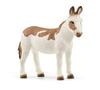 Schleich Farm World 13961 Amerikanischer Esel, gefleckt