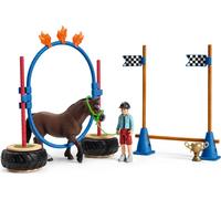 Schleich Farm World 42482 Course d'agility pour poney