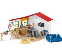 Schleich Farm World 42502 Tierarzt-Praxis mit Haustieren