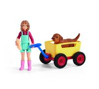 Schleich Farm World 42543 Bollerwagen-Ausflug
