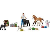 Schleich Farm World 98643 Calendrier de l'avent FW 2022, 15 accessoires