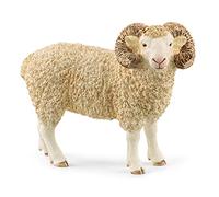 Schleich Figurine Bélier 13937 – Animal de ferme détaillé, 9 × 5 × 7 cm