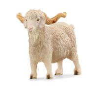 Schleich Farm World | Bouc Angora 13970 | Figurine de Ferme Figurines d’Animaux réalistes | Idée Cadeau Filles & garçons | Jouet Ferme dès 3 Ans | 5 x 9 x 7 cm