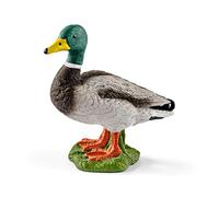 Schleich Figurine de jeu Canard 13824 Farm World – Peinte à la main – Multicolore