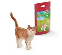 Schleich - Figurine de ferme Chat 13836 - Fidèle aux détails - Dès 3 ans