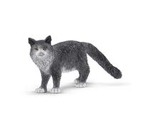 Schleich Farm World | Chat Maine Coon 13893 | 3 x 8 x 4 cm | Figurine à partir de 3 ans | figurine ferme schleich | figurine animale détaillée | cadeau pour garçons et filles