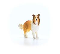 schleich Farm World | Colley 13998 | Figurine de Chien de Ferme schleich | Figurine détaillée et réaliste | Superbe idée Cadeau pour Filles et garçons | Jouet de Ferme dès 3 Ans | 8 x 3 x 6 cm