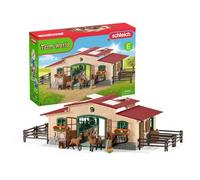 schleich FARM WORLD Ecurie + Chevaux