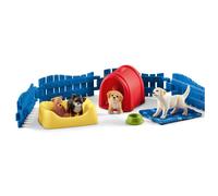 schleich FARM WORLD Enclos à chiots