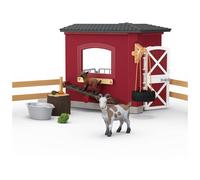 schleich FARM WORLD Étable pour chèvres