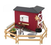Schleich Jeu de construction Étable pour chèvres FARM WORLD