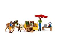 Schleich Jouet Étal Mobile de la Ferme 42528 – Farm World – Coffret dès 3 ans, 24.5 x 6 x 18.7 cm