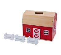 Schleich FARM WORLD Ferme en bois Rétro, Jeu de construction