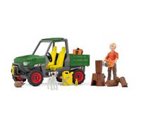 schleich FARM WORLD Garde forestier avec véhicule