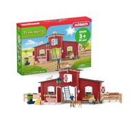 Schleich Farm World | Grande Ferme Rouge avec Maison 42606 | 92 pièces