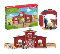 Schleich Farm World - Grande grange avec animaux et accessoires ensemble de figurines 3+