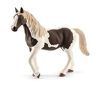 Schleich 13830 Jument Pinto, dès 3 Ans, Farm World - Figurine, 3 x 13 x 11 cm