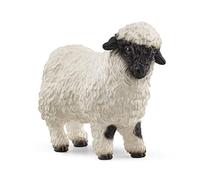 Schleich Farm World | Mouton à Nez Noir du Valais 13965 | 3 x 8 x 6 cm | Figurine à partir de 3 ans | figurine ferme schleich | figurine animale détaillée | cadeau pour garçons et filles