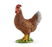 Schleich Farm World | Poule 13826 | Figurine de Ferme Figurine Animale détaillée et de Collection | Cadeau pour Filles et garçons | Jouet Ferme dès 3 Ans | 4 x 2 x 5 cm