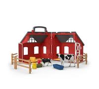 Schleich Farm World - Relancement Écurie Ouverte (Portable) 3+ | 42826