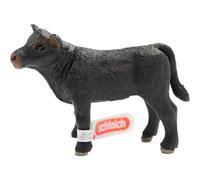Schleich Figurine Veau Black Angus 13880 – Farm World – Jouet dès 3 ans