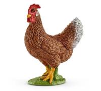 Schleich Figurine Poule 17081 – Farm World – à partir de 3 ans – 2 x 4 x 5 cm