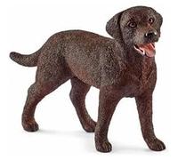 Schleich Figurine 13834 - Animal de la ferme - Labrador Retriever, femelle Marron G