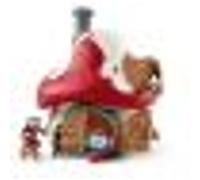Schleich Figurine Maison des Schtroumpfs 20803 – Avec 2 figurines (Schtroumpf, Gargamel)