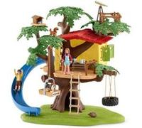 Schleich Figurine Cabane aventure dans les arbres 42408 Multicolore
