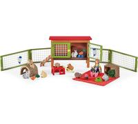 Schleich Figurine Animal Ferme 72160 World Pique-Nique Avec Petits Set Enfants