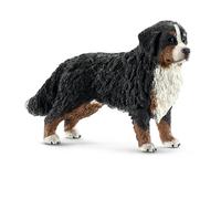 SCHLEICH-Figurine Bouvier Bernois femelle Série Animaux de la Ferme 8x2,5x5 cm
