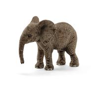 SCHLEICH-Figurine Éléphanteau d’Afrique Série Animaux sauvages 6,8x3,5x5,5 cm