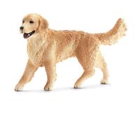 SCHLEICH-Figurine Golden Retriever femelle Série Animaux de la Ferme 2x7,5x5 cm