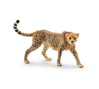 SCHLEICH-Figurine Guépard femelle Série Animaux sauvages 3,7x3,9x6,1 cm