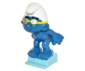 Schleich Figurine Les Schtroumpfs - Le Schtroumpf Nageur 1996 (20440)
