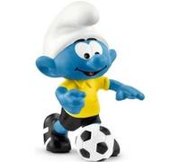 Schleich- Figurine Schtroumpf avec Porte-Bonheur The Smurfs, 20819, Multicolore Multicolore G
