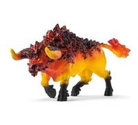 SCHLEICH - Figurine Taureau de feu multicolore G