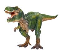 Schleich Figurine T-Rex 14525 Tyrannosaure vert avec mâchoire mobile, jouet dès 4 ans