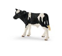SCHLEICH-Figurine Veau Holstein Série Animaux de la ferme 7,5x3,8x5 cm