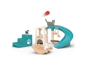 Schleich Figurines D´animaux Playfun Pour Chats (42764)