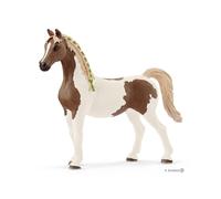 Schleich - Figurines d'animaux, Jument Arabe Pinto ; 13838
