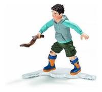 Schleich - 13904 - Figurine - Garçon avec Une Branche