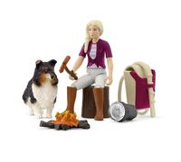 SCHLEICH GmbH Mini Jeu aventurier Barbecue avec Sofia