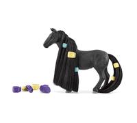 Schleich Ensemble de jeu Horse Club 42581 – Jument Criollo, crinière coiffable, 14 pièces