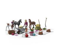 Schleich Calendrier de l'Avent Horse Club 2025 - Le Miracle de Noël et l'élevage des poulains