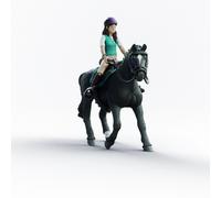 schleich HORSE CLUB Cavalière Lisa et Storm special