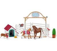 Schleich Horse Club Chevaux invités de Hannah avec la chienne Ruby, 42458