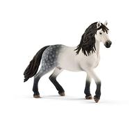 Schleich Horse Club | Étalon andalou 13821 | Cheval fidèle aux détails | Superbe idée Cadeau pour Filles et garçons | Jouet Cheval dès 5 Ans | 14 x 4 x 11 cm
